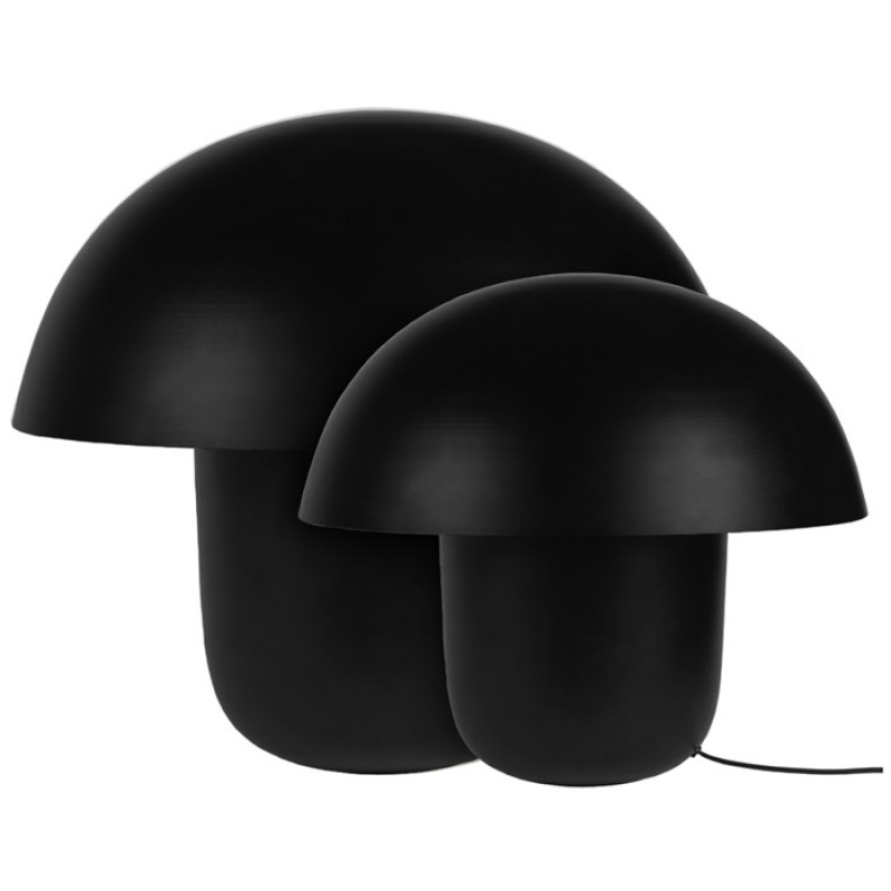 BLACK MUSHROOM LAMP - TABLE LAMPS